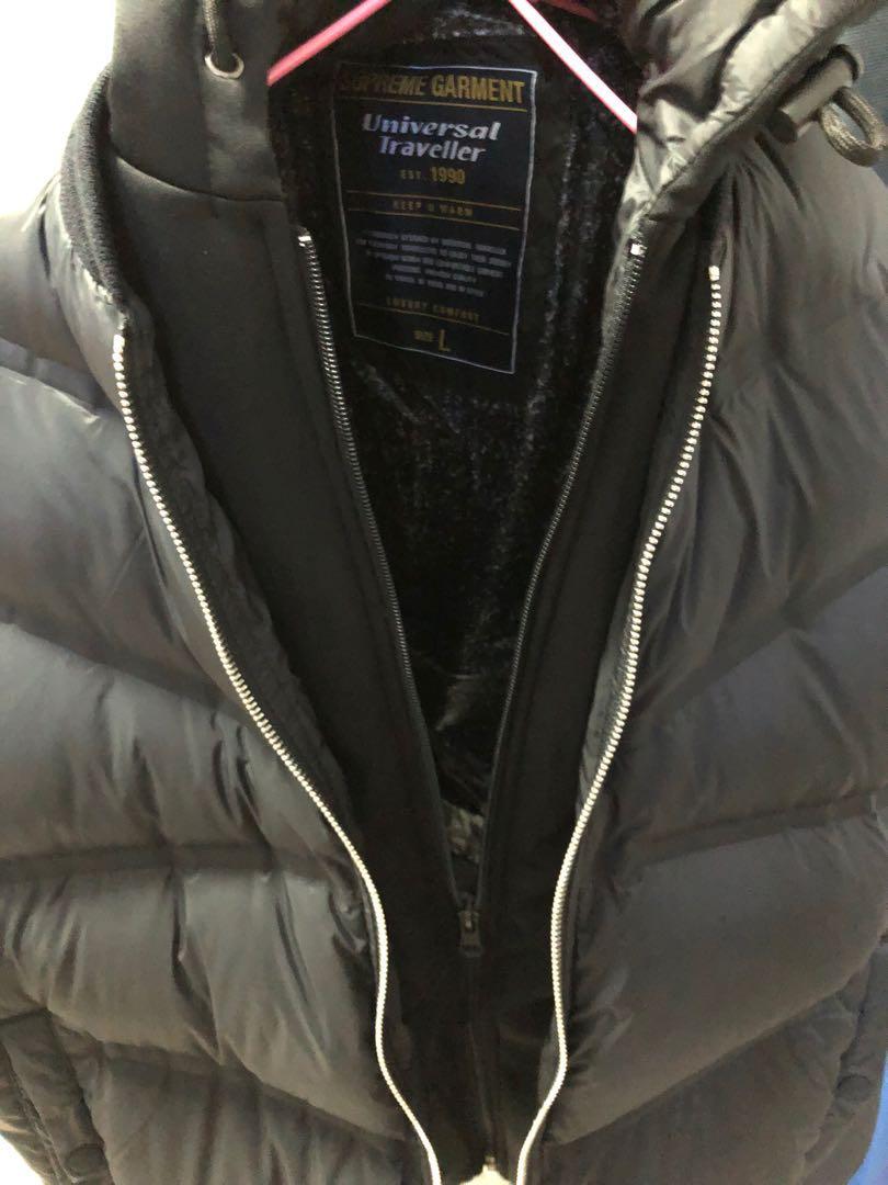 winter down jacket - universal traveller