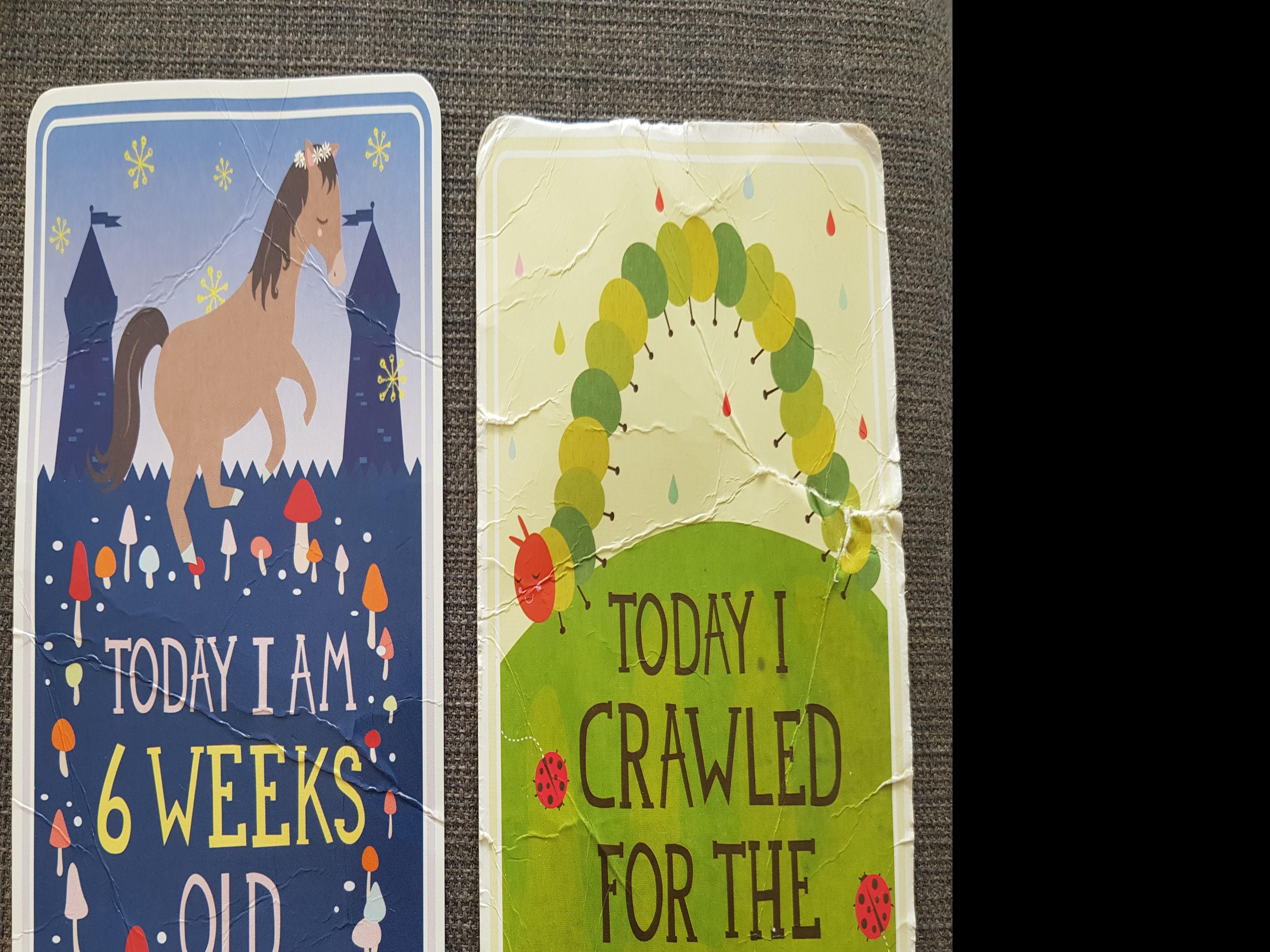 thecards,christmascards milestone baby cards: the original baby cards