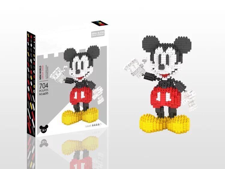 lego 自家砌 米奇 米妮 迪士尼 mickey mouse 积木