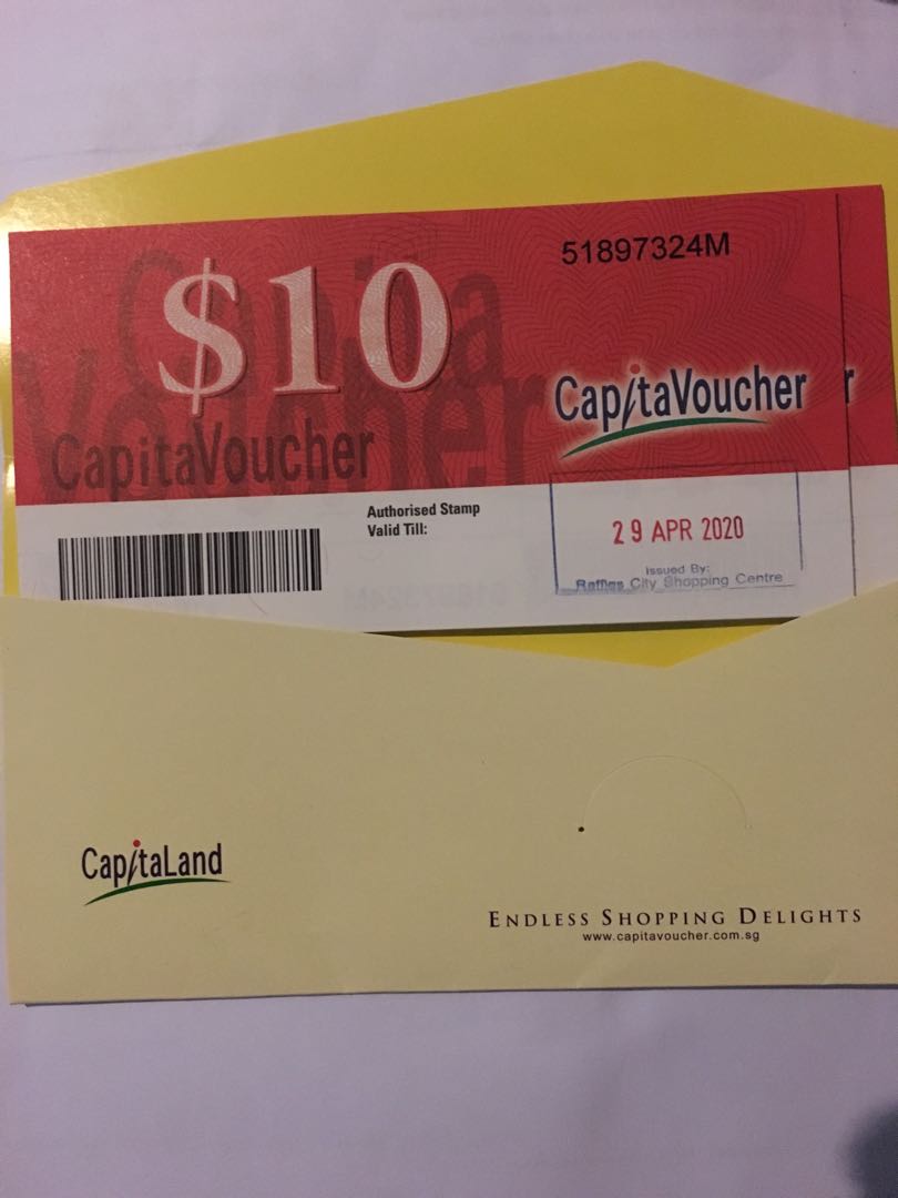 Capitaland Vouchers Everything Else On Carousell