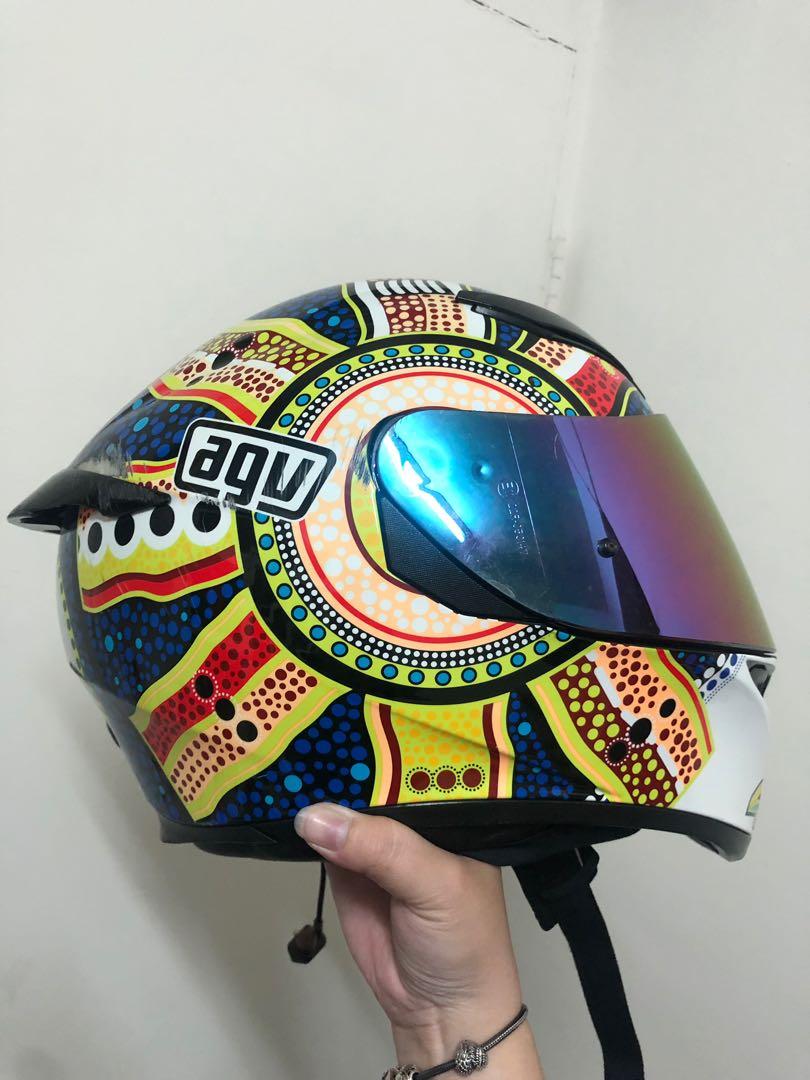 agv k3 s号全罩式安全帽
