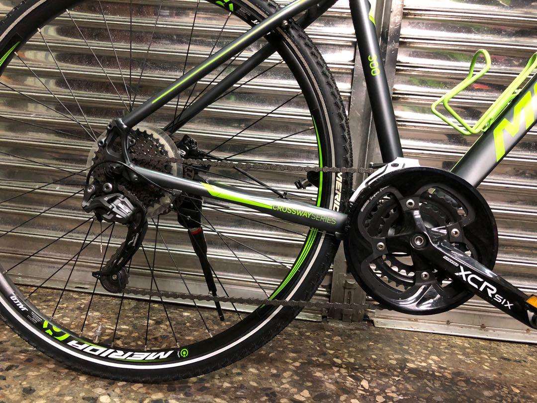 二手碟煞公路车merida crossway 300 s号
