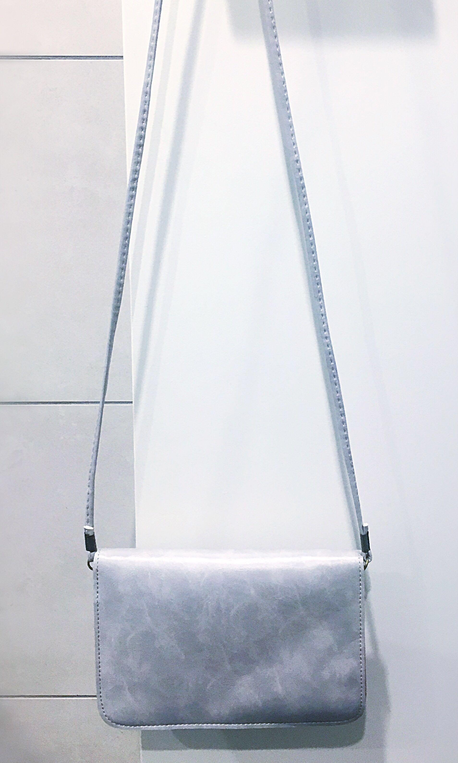 minisolife grey handbag