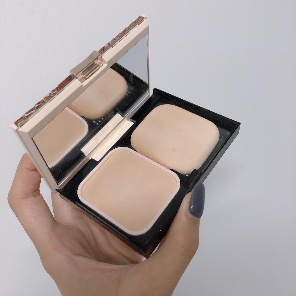 二手彩妆出清shiseido 资生堂 心机星魅轻羽粉饼