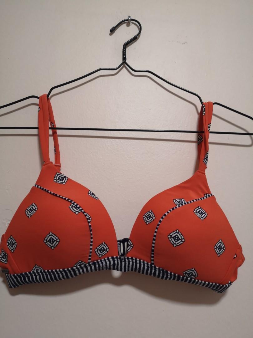 Ripcurl Orange Bikini Top Women S Fashion Swimwear Bikinis