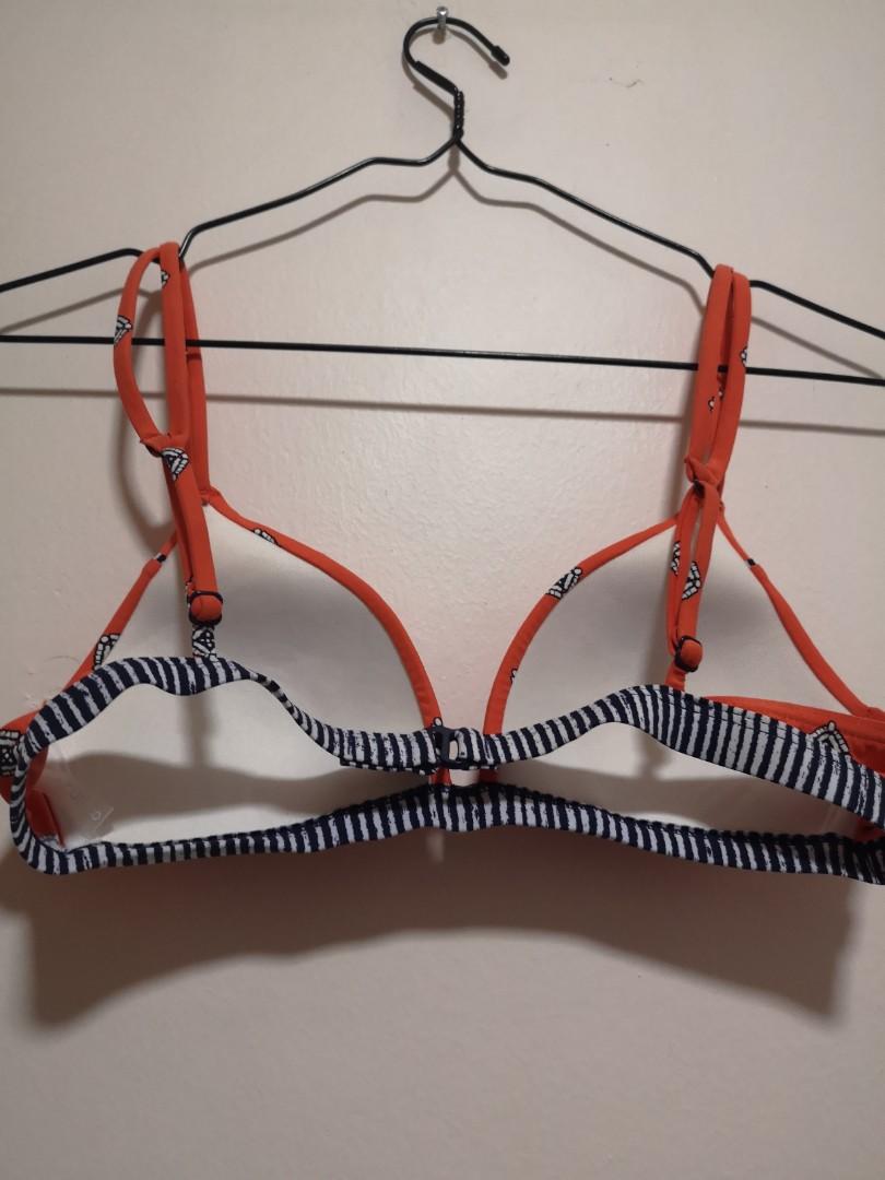 Ripcurl Orange Bikini Top Women S Fashion Swimwear Bikinis