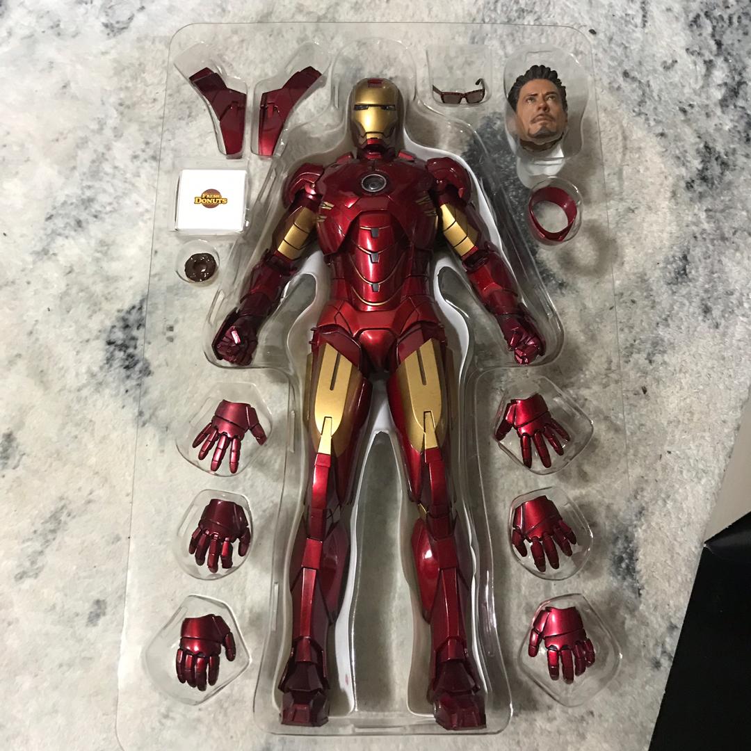 hot toys iron man 2 mk4 钢铁人 马克4 12吋 二手老物 断舍离