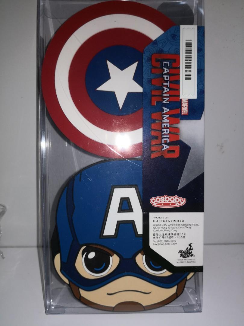 4块 杯垫 ironman 铁甲奇侠 captain america 美国队长 marvel hot