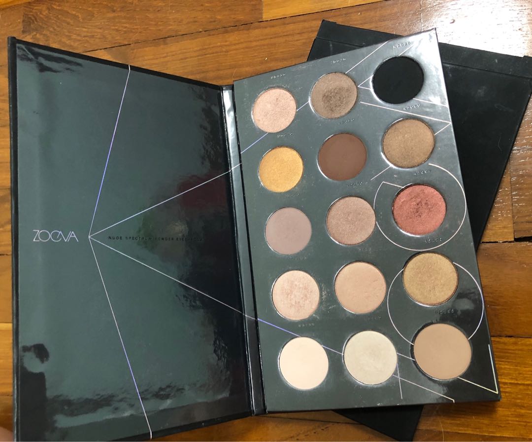 Zoeva Nude Spectrum Eyeshadow Palette Health Beauty Makeup On Carousell