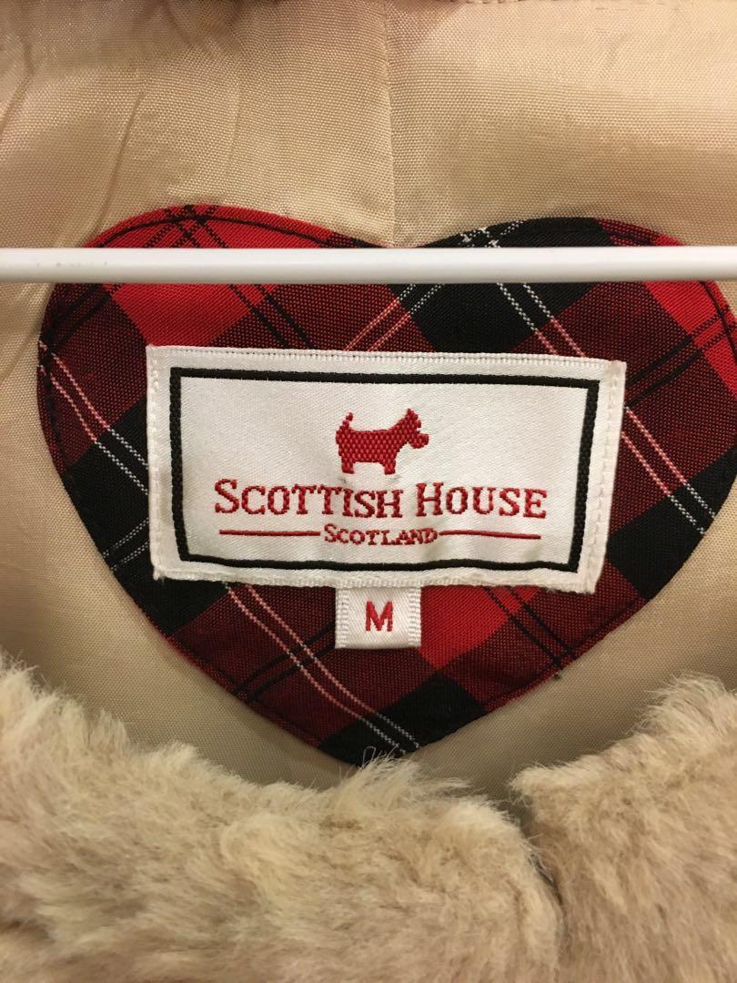 scottish house 时尚毛料短外套(七分袖)