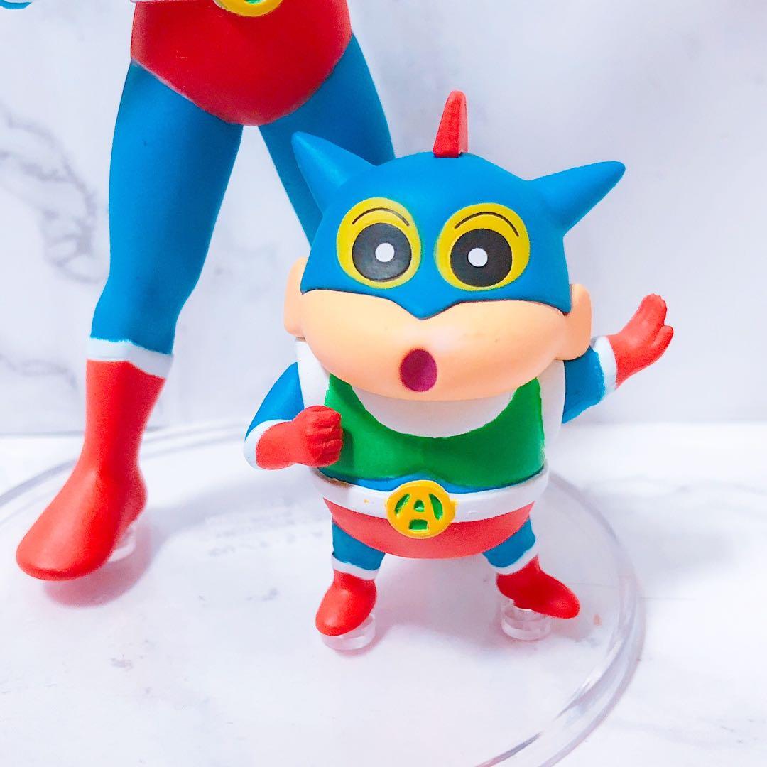 medicom toy udf 蜡笔小新动感超人组 现货