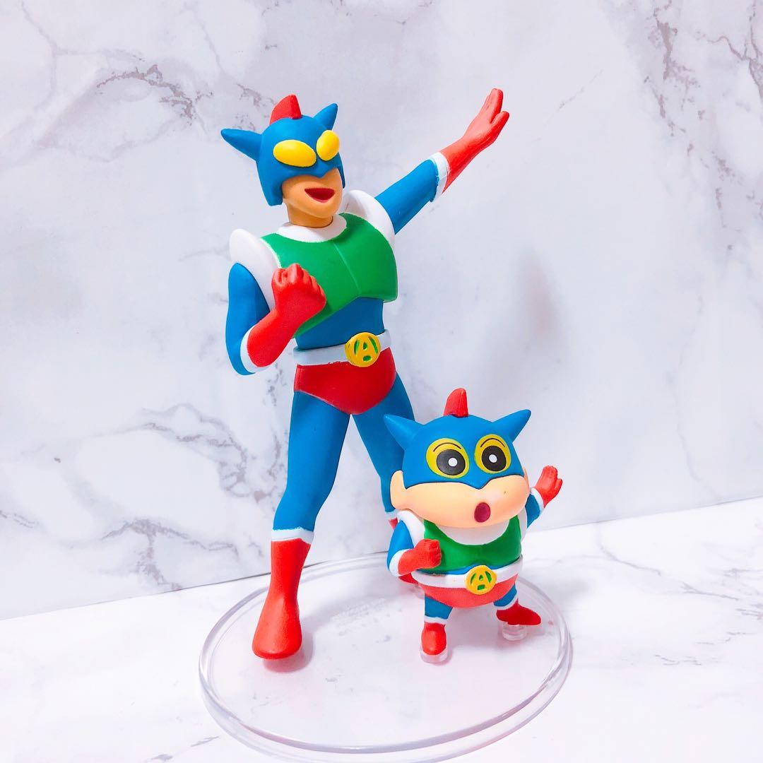 medicom toy udf 蜡笔小新动感超人组 现货