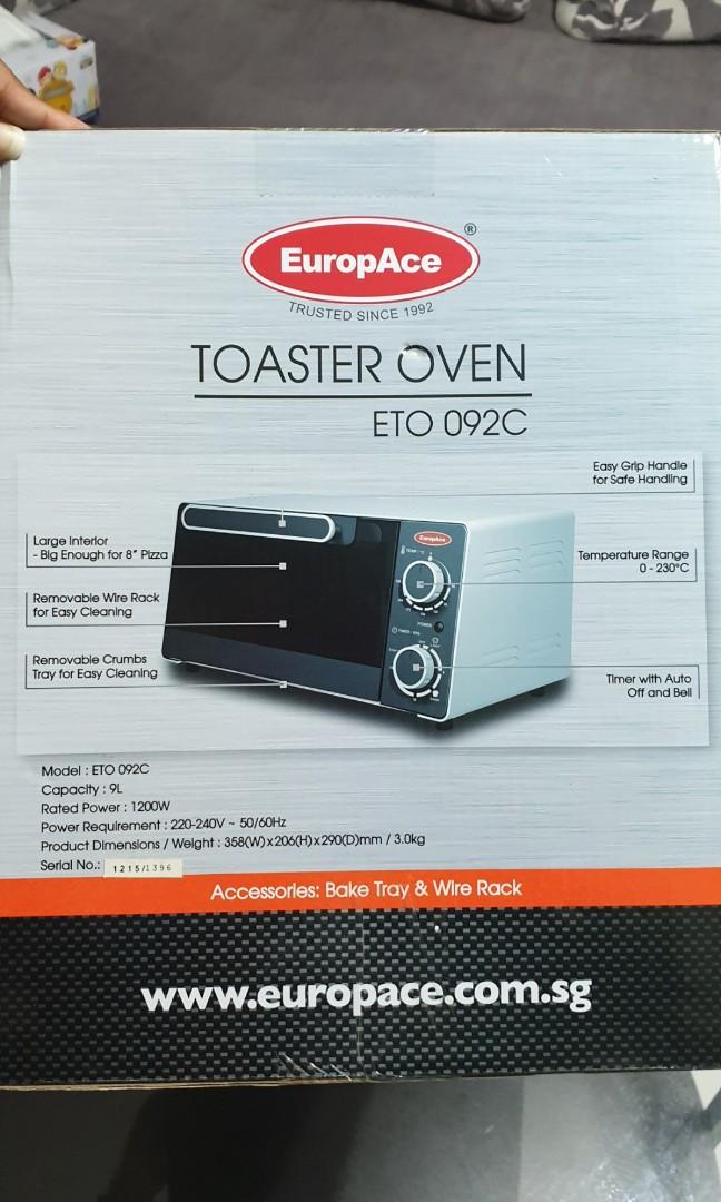 toaster,bedsit brand new europace toaster oven