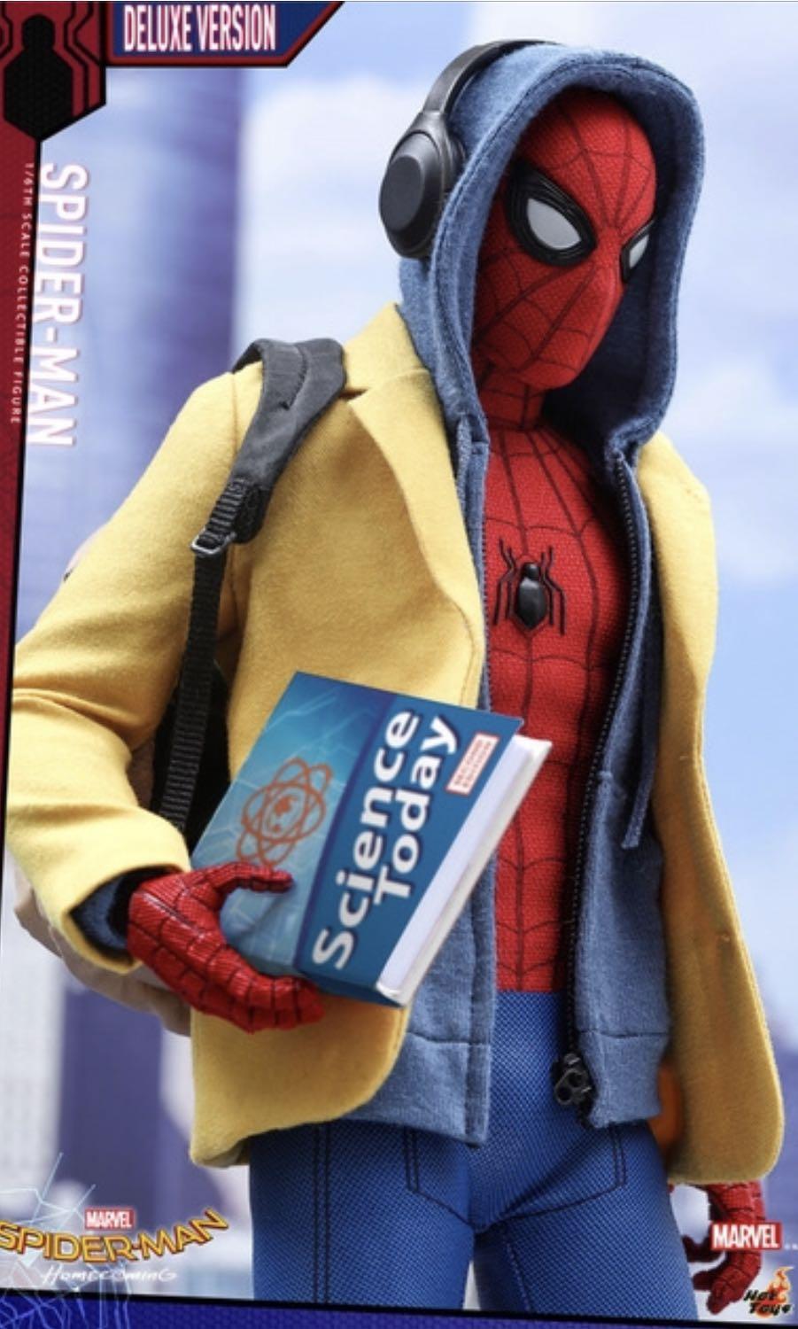 Hot Toys Spider Man Homecoming Deluxe Version Toys Games Bricks Figurines On Carousell