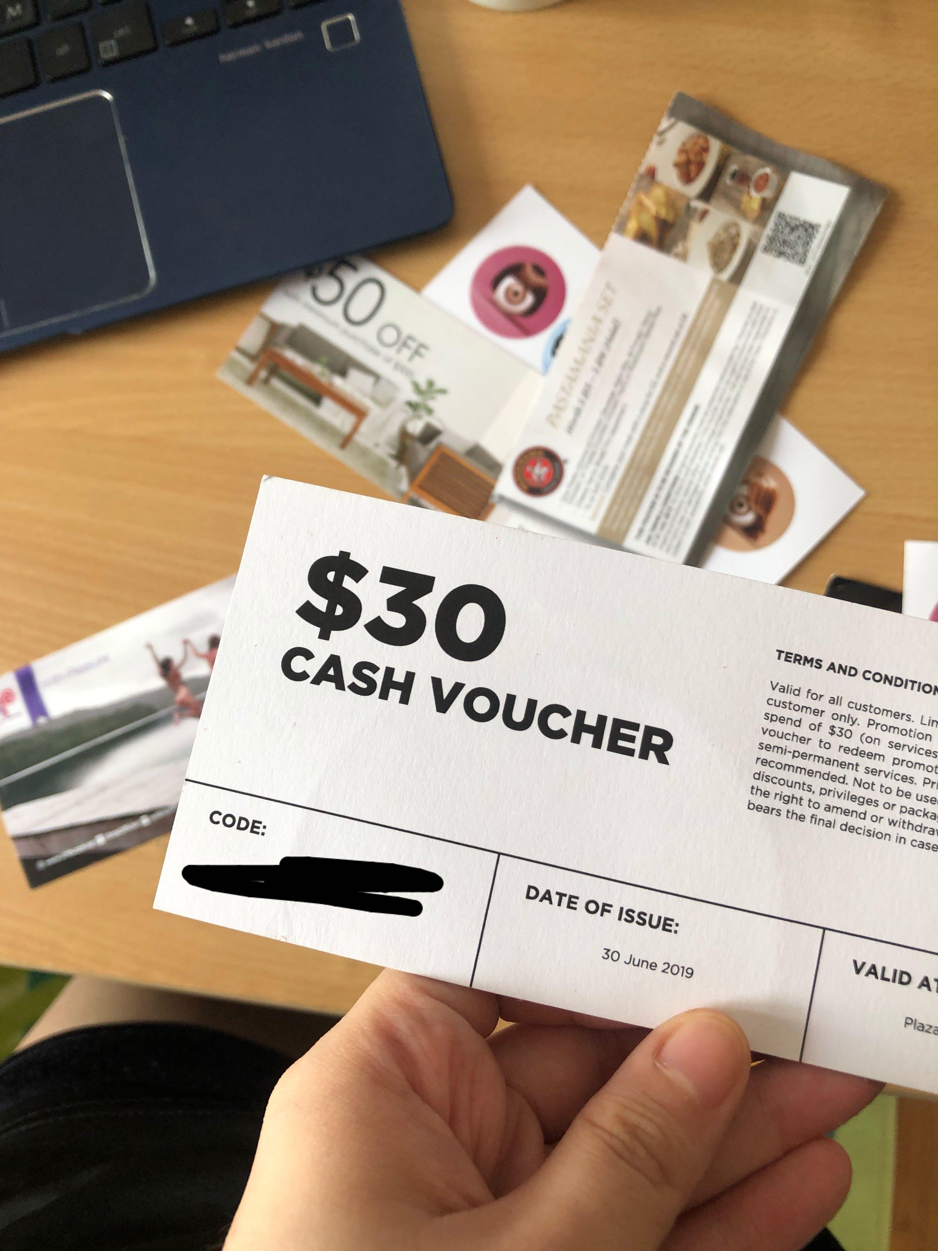 $30 voucher with strip ministry of waxing, , gift