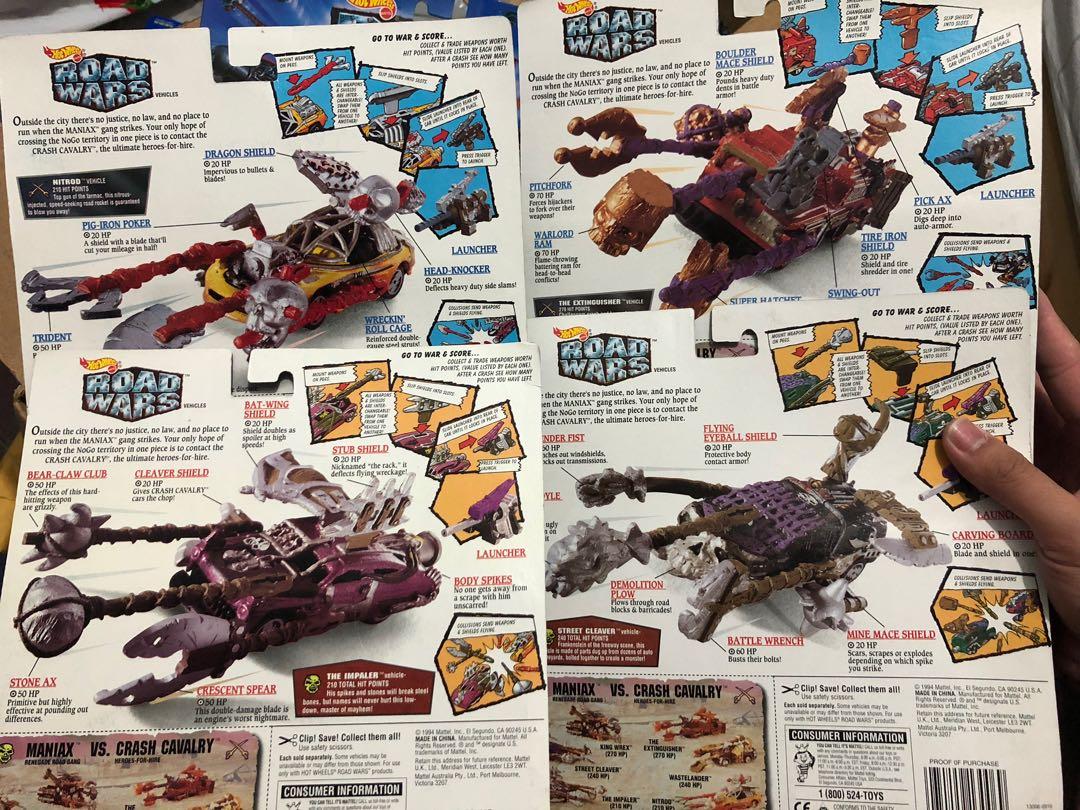 Hot Wheels Road Wars Series Hobbies Toys Toys Games On Carousell