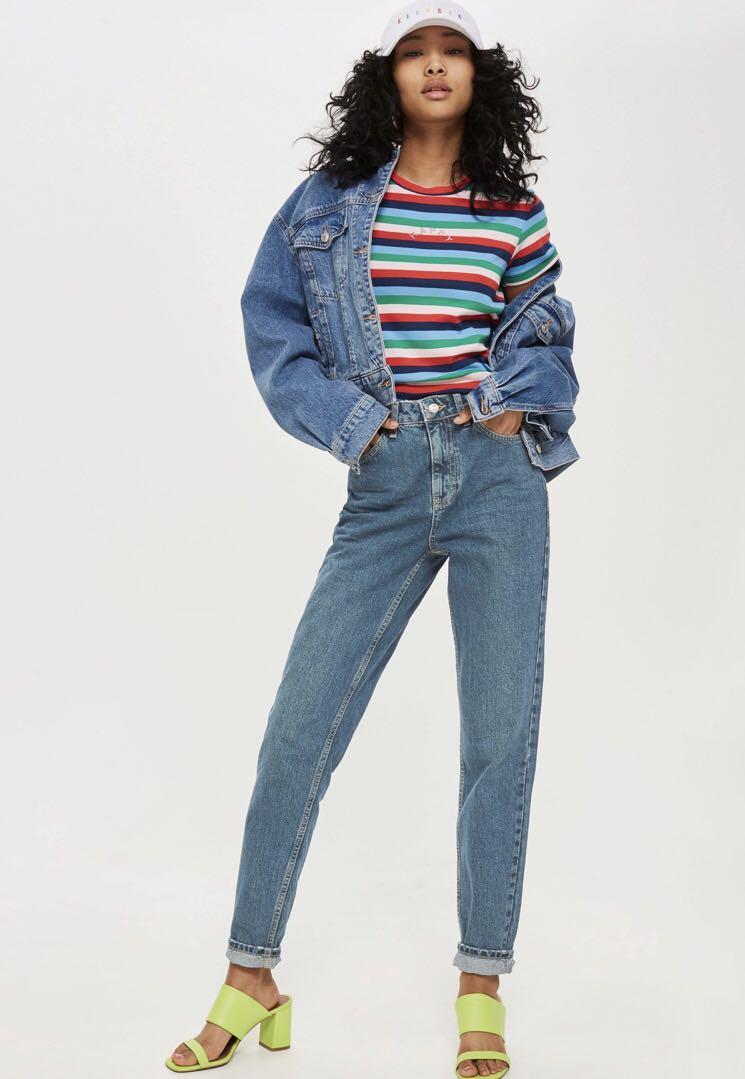 topshop mom jeans