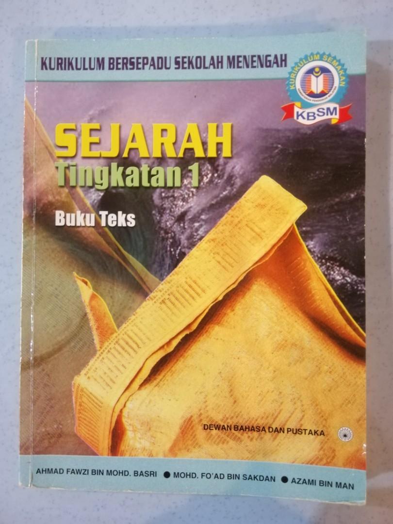 Sejarah Tingkatan 1 Buku Teks KBSM Hobbies Toys Books Magazines