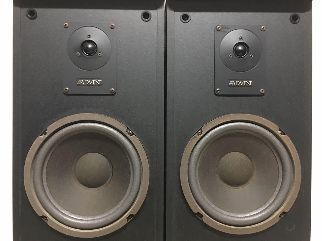 usa advent 8inches speakers 八吋两音路大型书架 喇叭