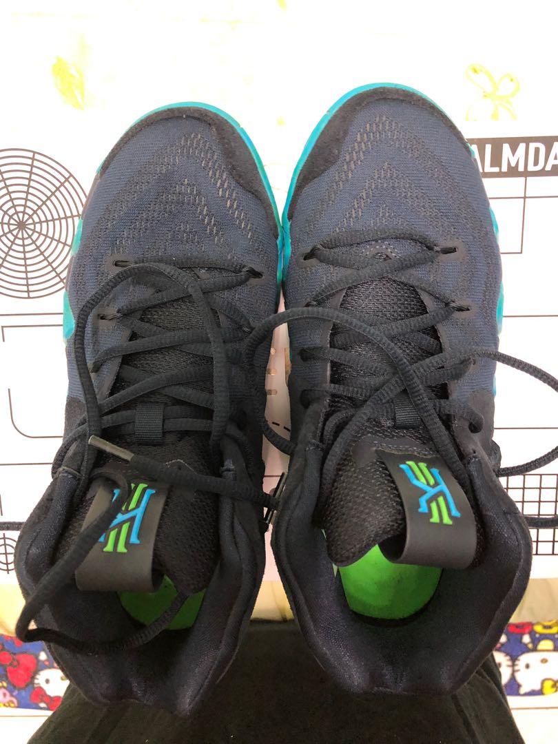 nike kyrie irving 4 ep aa2897-401 深蓝 麂皮 篮球鞋