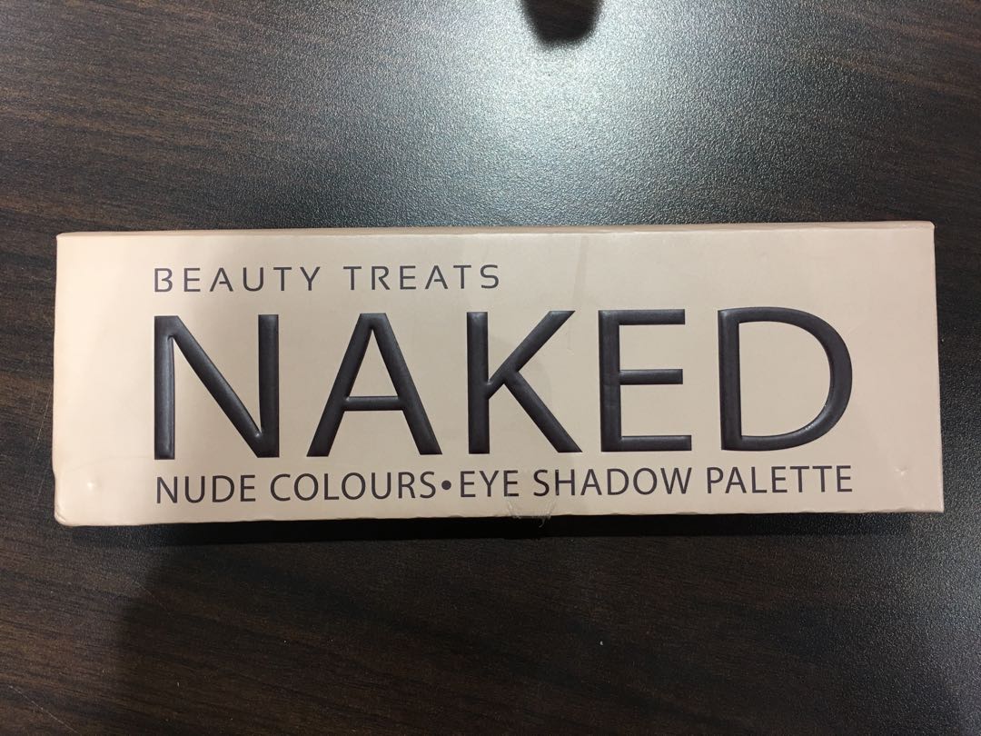Naked Eyeshadow Nude Colours Kesehatan Kecantikan Rias Wajah Di
