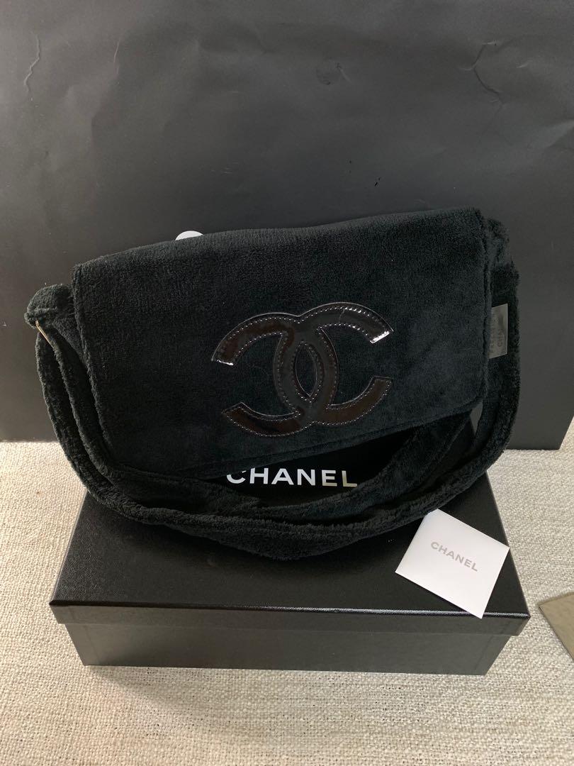 100%真品chanel vintage vip gift 赠品包 毛巾包 只有一个