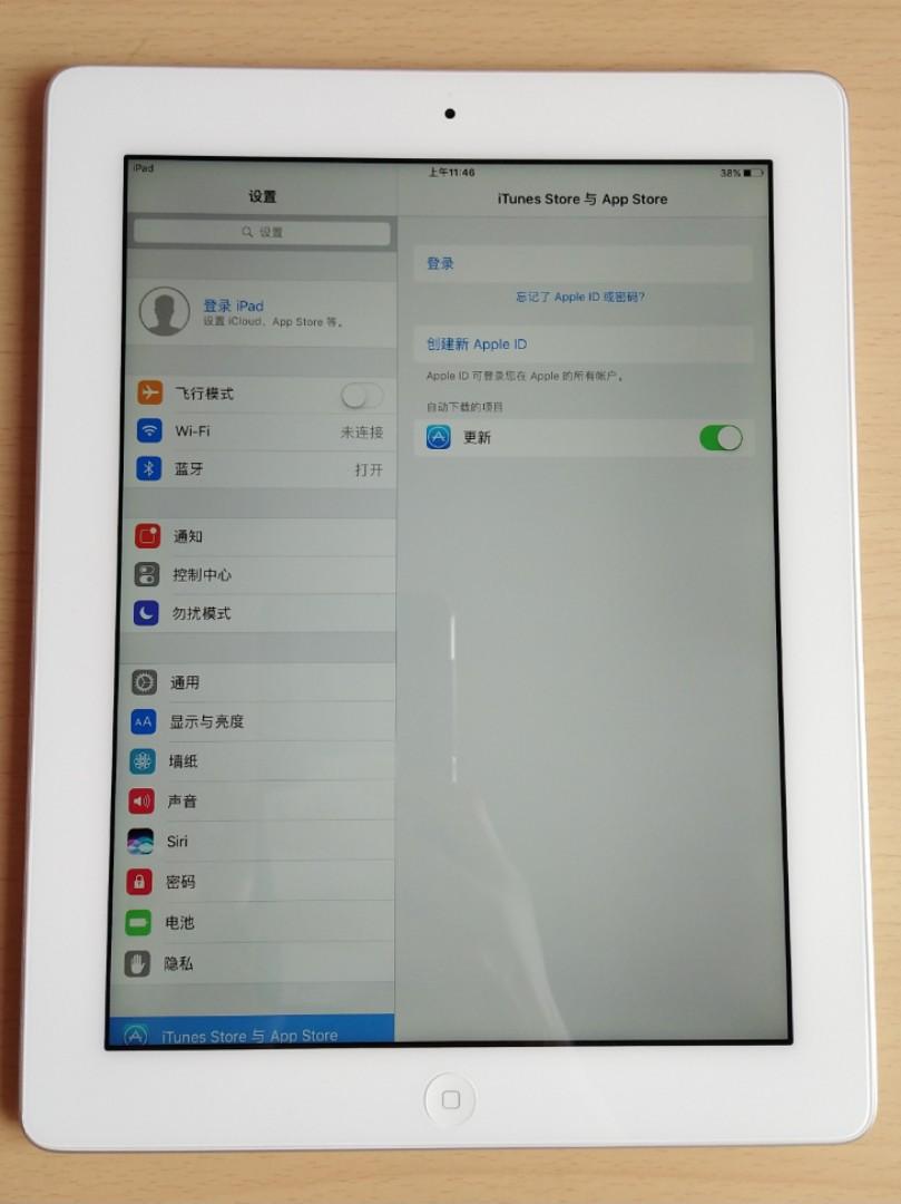 apple ipad 4 .16gb.a1458