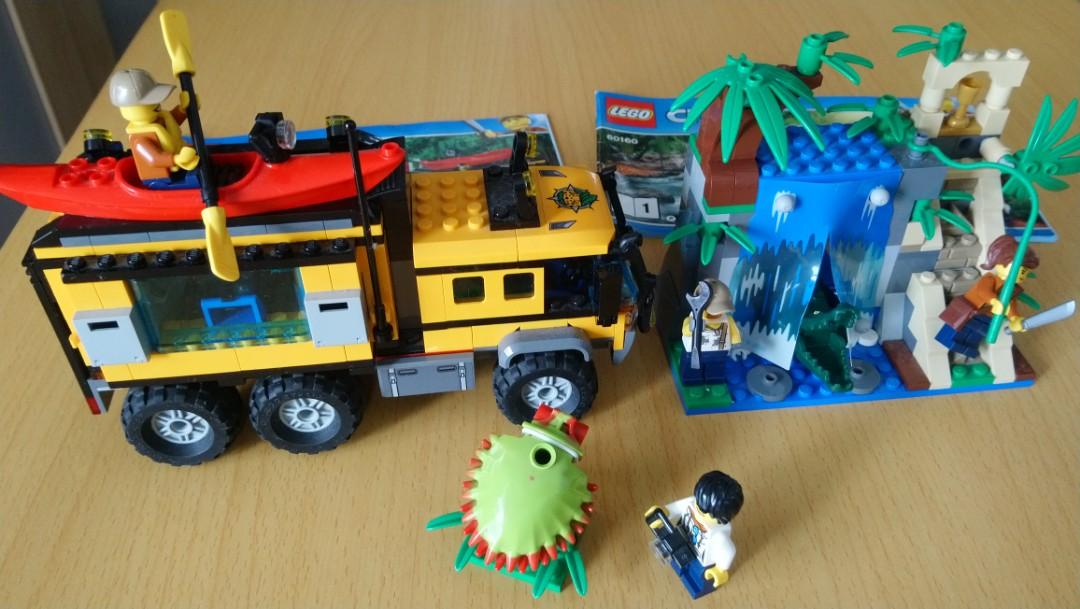 lego city 60160 jungle mobile lab, 玩具 & 游戏类