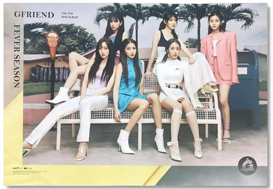 gfriend fever posters