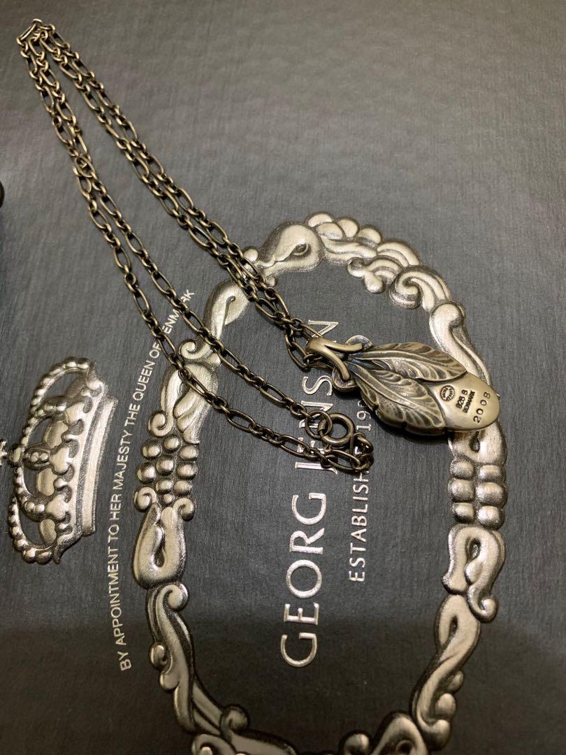 georg jensen 乔治杰生 2008年度项鍊 银石款