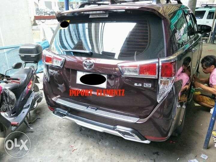 To Toyota Innova Over Rider Or Front Rear Bumper Nudge