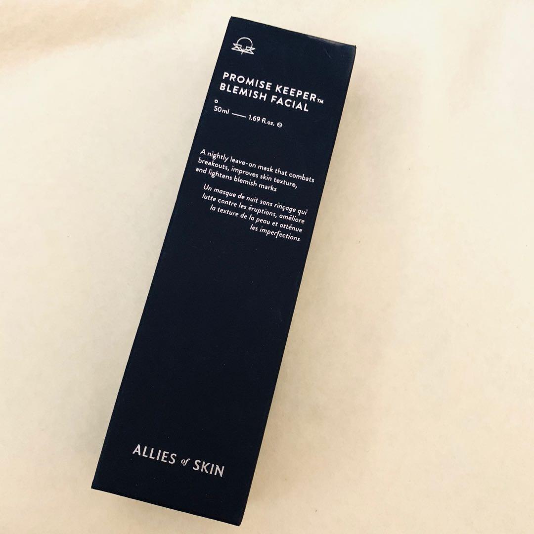 allies of skin promise keeper blemish facial