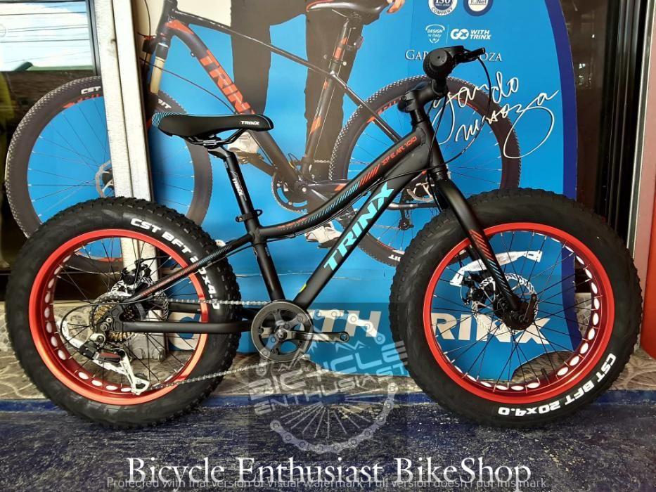 Trinx Spear Junior Fat Bike Mini Fatbike Alloy Mechanical