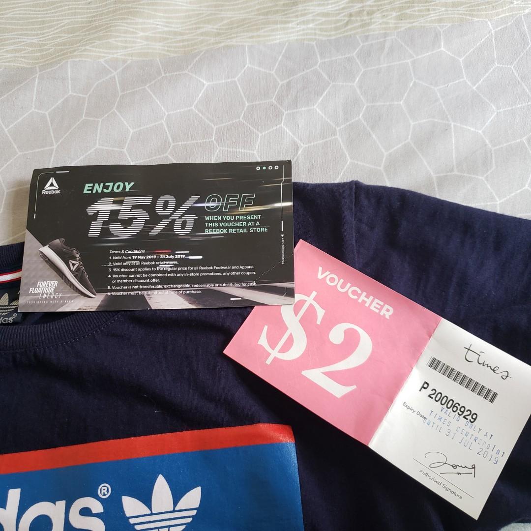 brand new tops plus free vouchers, mens fashion