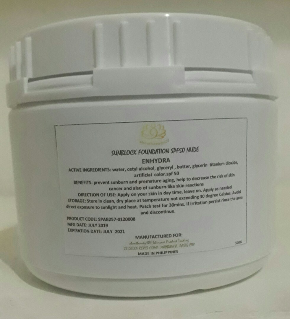 Sunblock Foundation Spf Nude Beauty Personal Care Face Face Care On Carousell