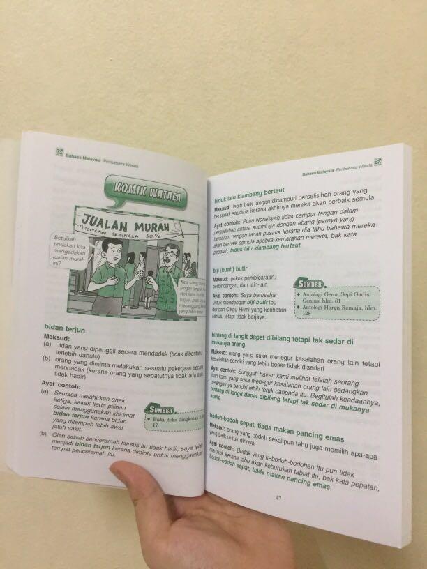 spm bahasa melayu reference book (peribahasa)