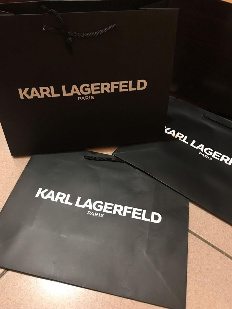 卡尔拉格斐karllagerfeld纸袋