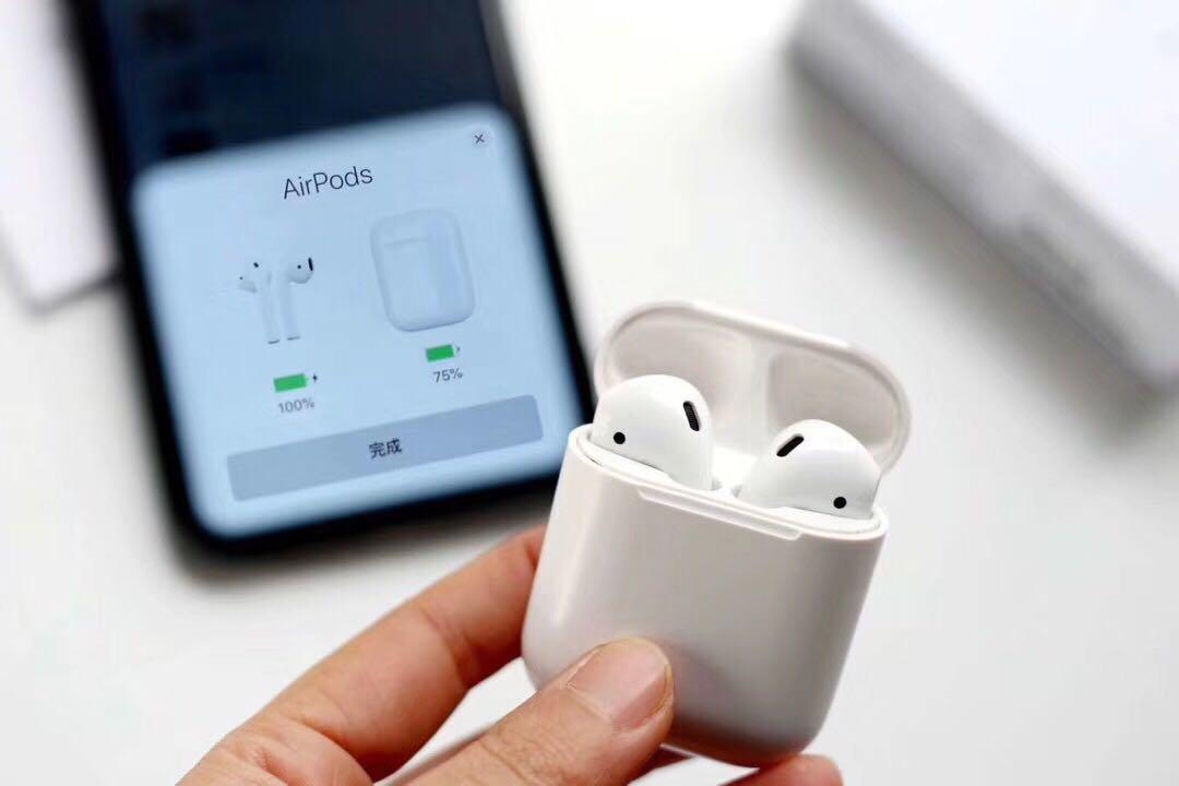 apple airpods 2代无线蓝牙耳机 可改名称 有发票