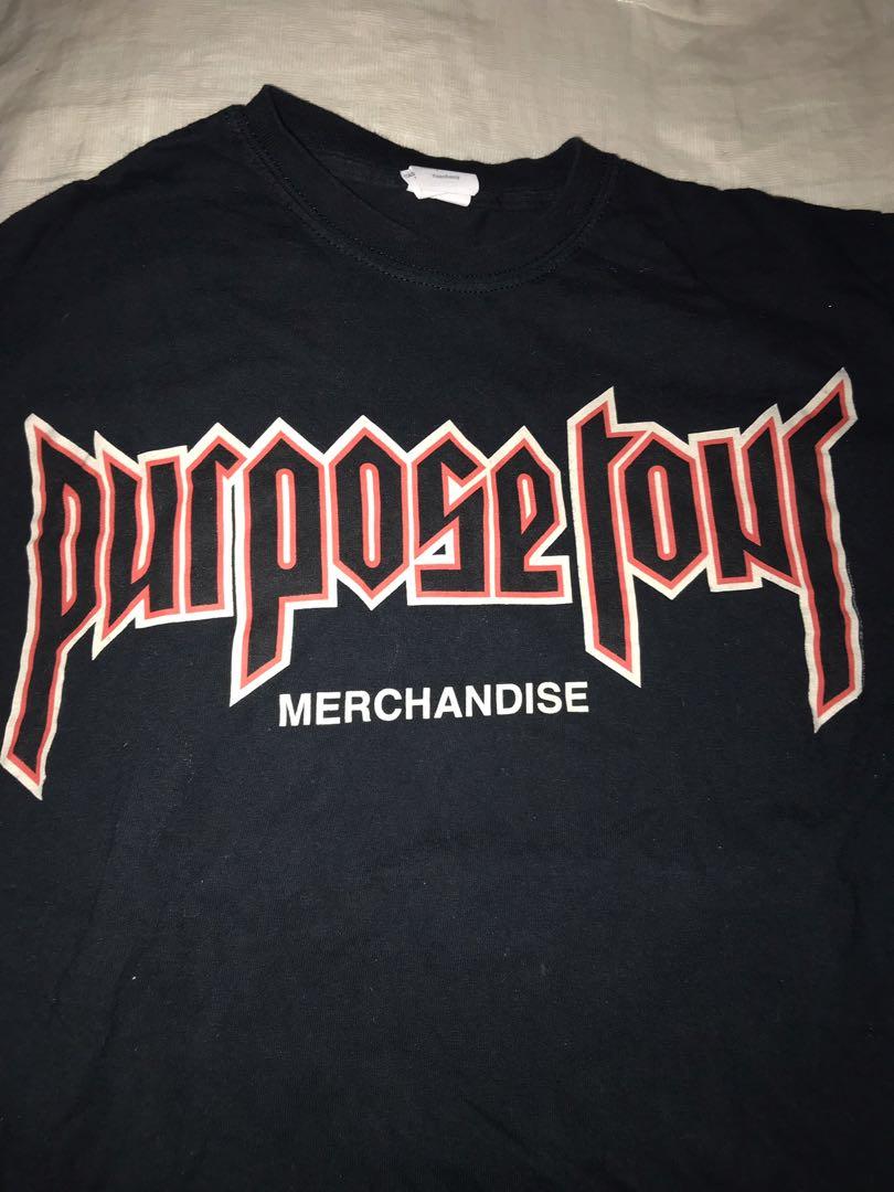 justin bieber purpose tour t-shirt