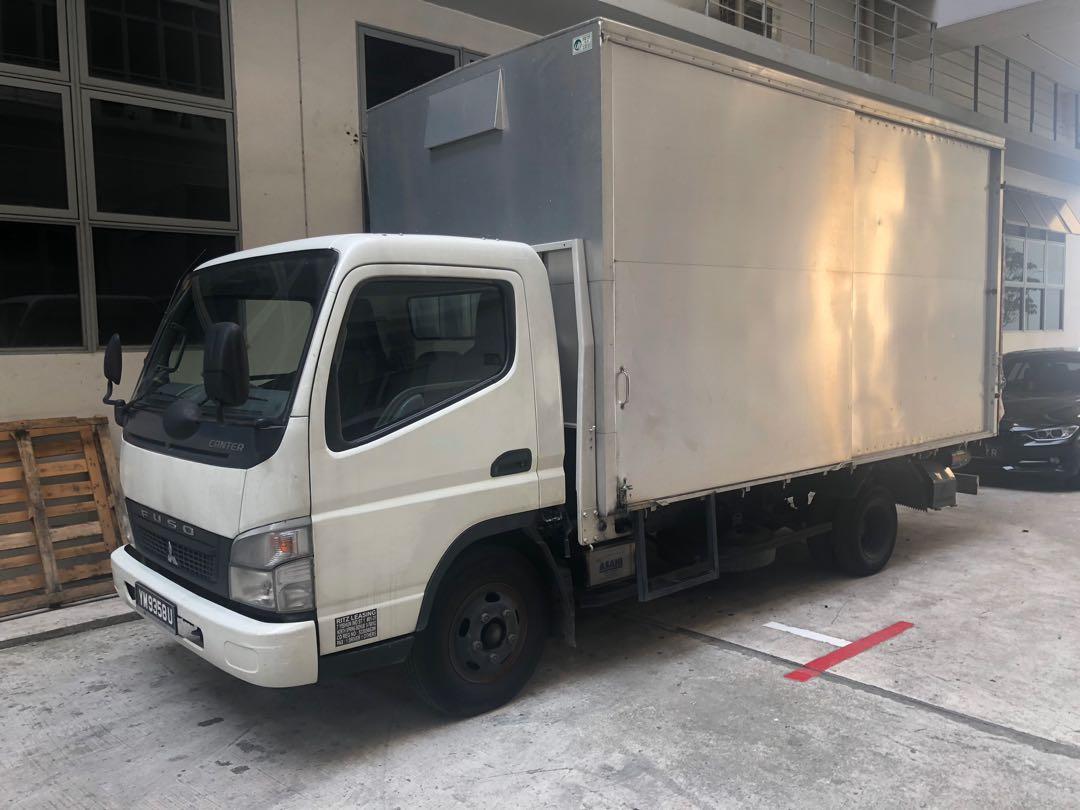 mitsubishi fuso 14ft for rental box / tailgates