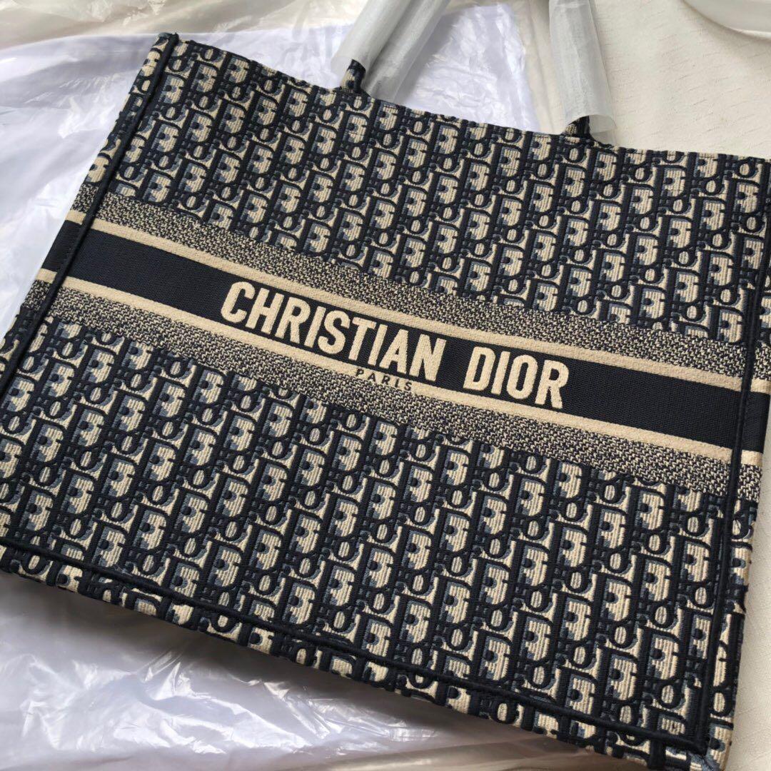 christian dior monogram book tote