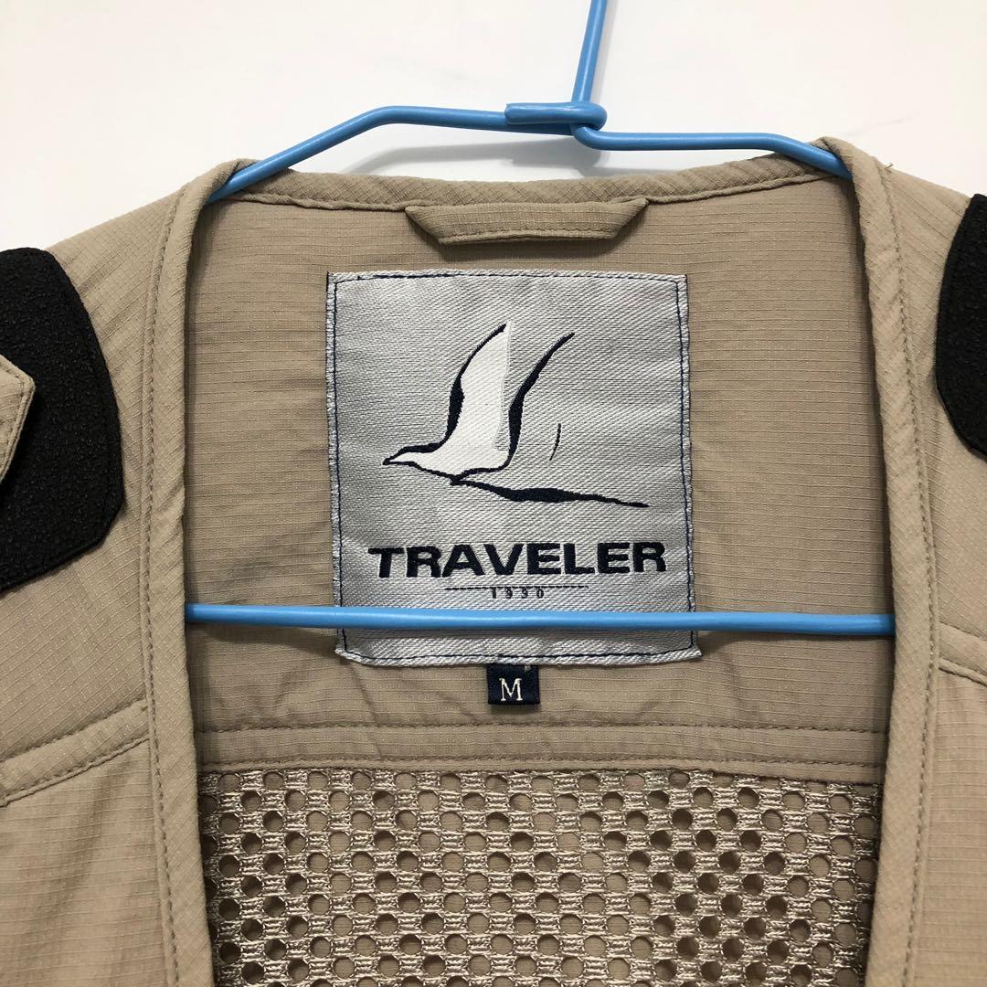 traveler 古著登上钓鱼背心(m-l)