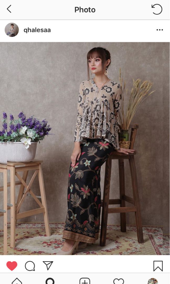 Cleopatra Black Nude Women S Fashion Muslimah Fashion Baju Kurung