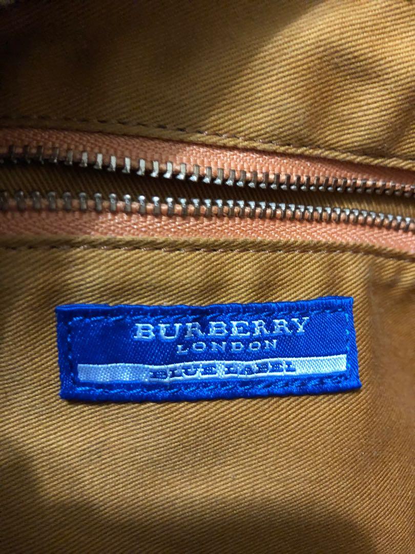 burberry 日本绝版蓝标包包