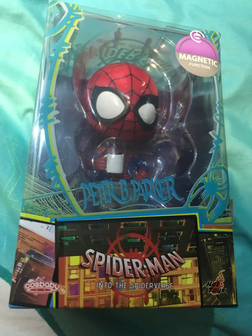 Hot Toys cosbaby Spider man Peter B Parker 興趣及遊戲 玩具 遊戲類 Carousell