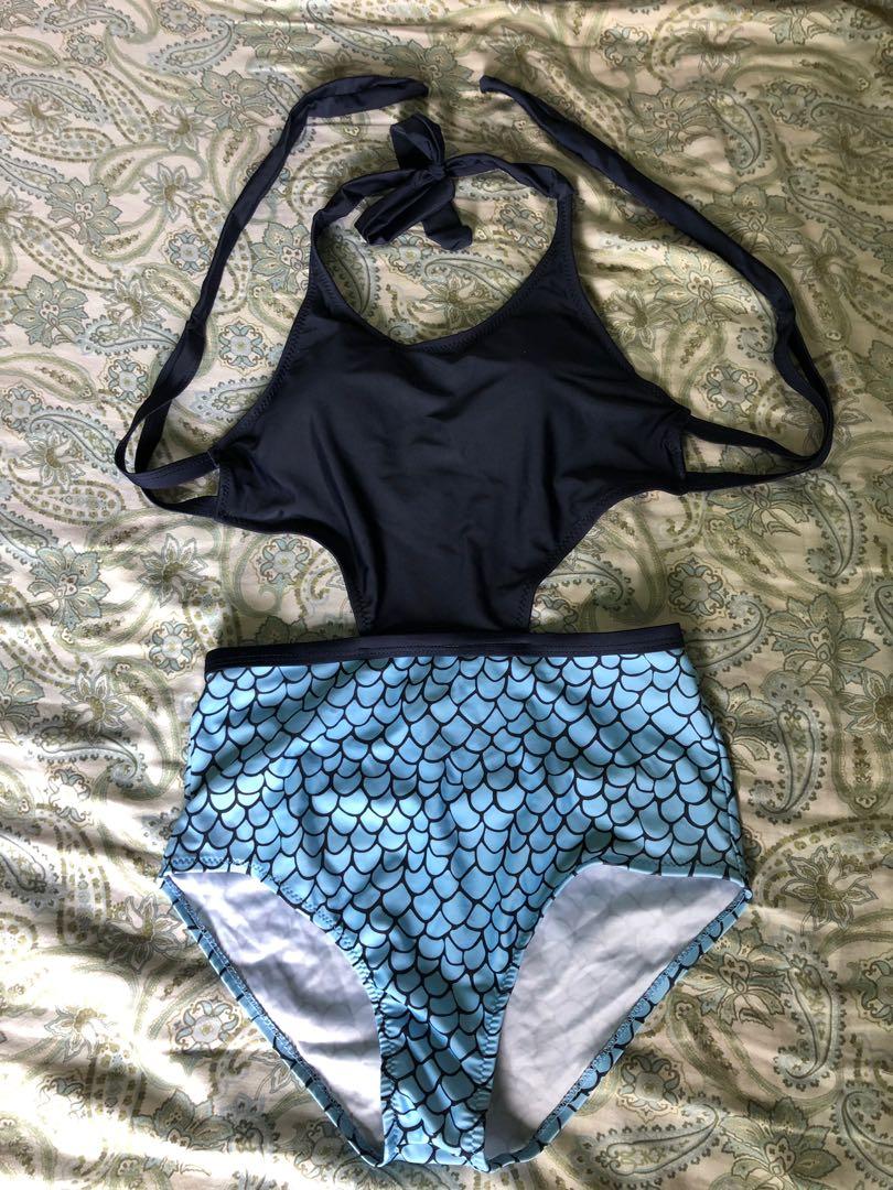 Mermaid One Piece Swimsuit Bikini Women S Fashion Swimwear Bikinis Swimsuits On Carousell