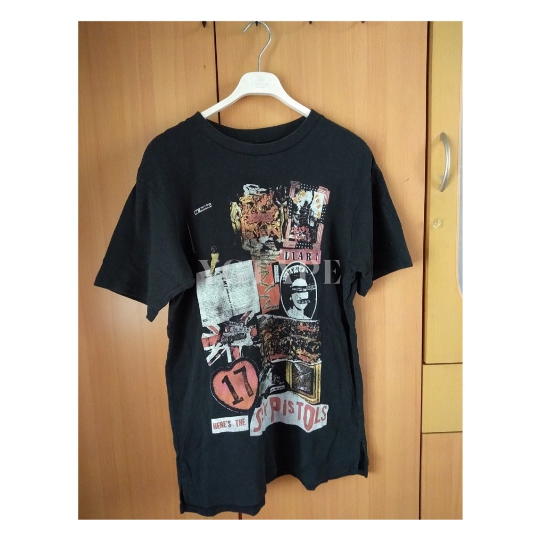 Uniqlo Sex Pistols T Shirt Men S Fashion Tops Sets Tshirts Polo