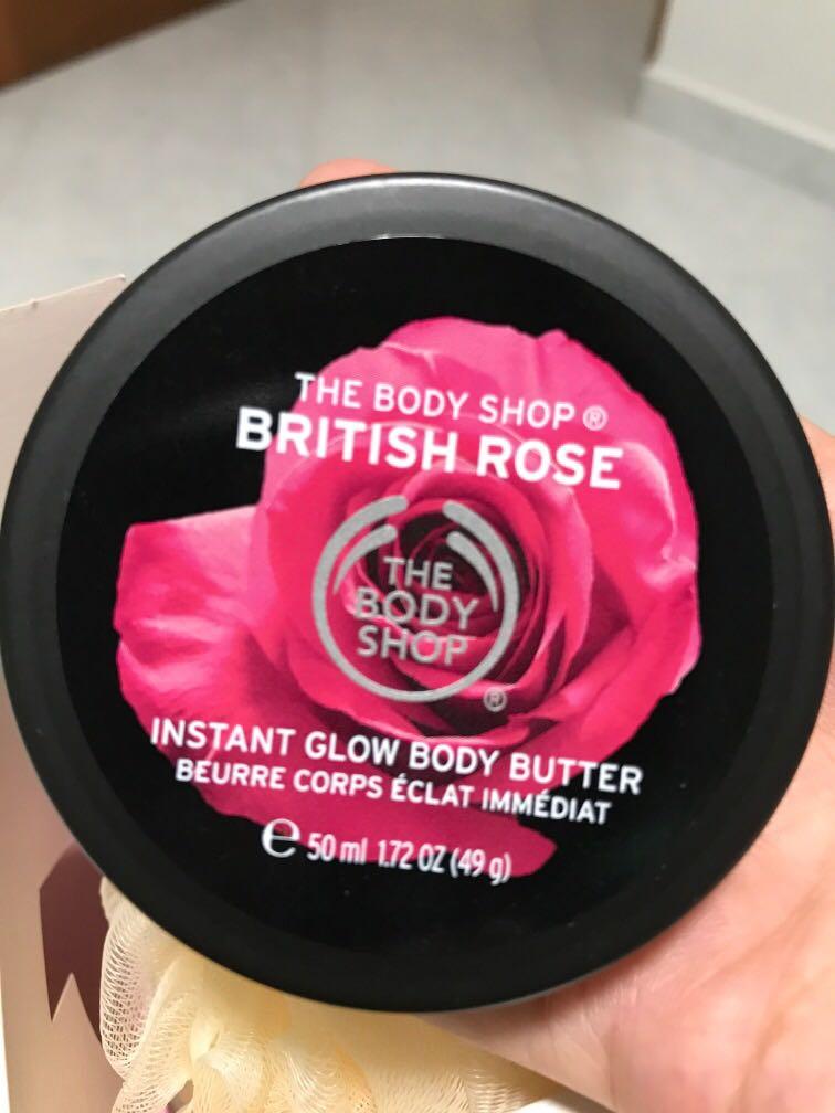 the body shop gift set - british rose