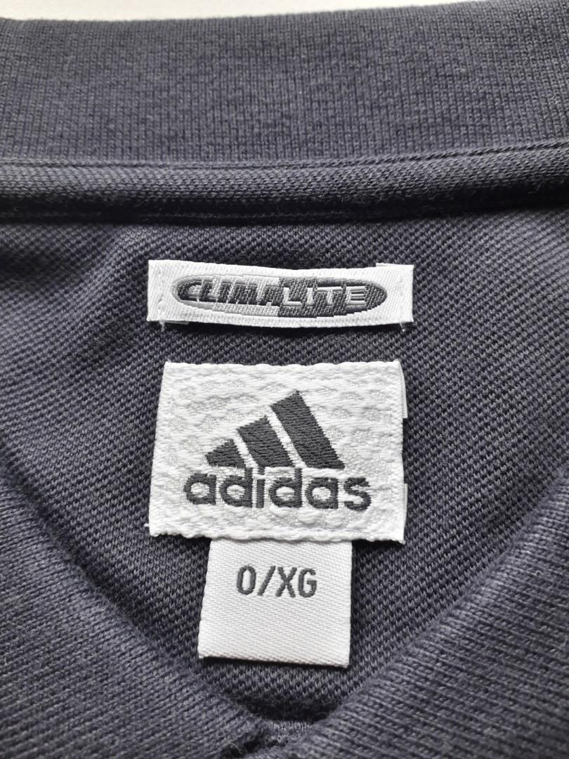 vintage adidas climalite golf polo tee size xl