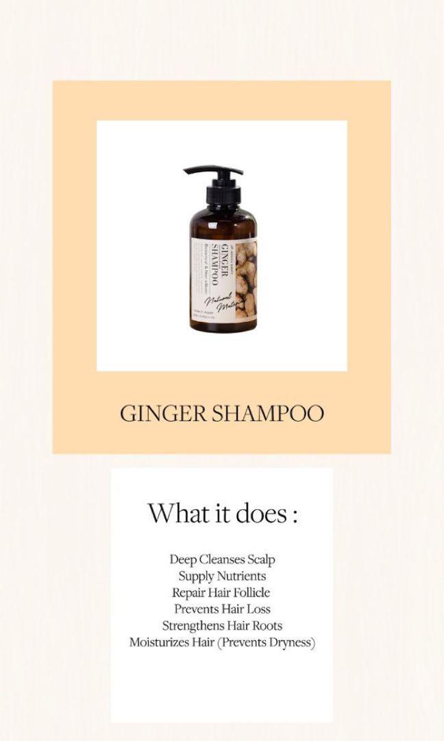 gingershampoo,apresshampooing ginger shampoo